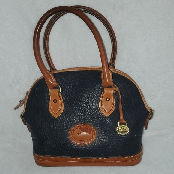 Dooney & Bourke Handbags - Dooney & Bourke Vintage All Weather Leather Satchel Handbag